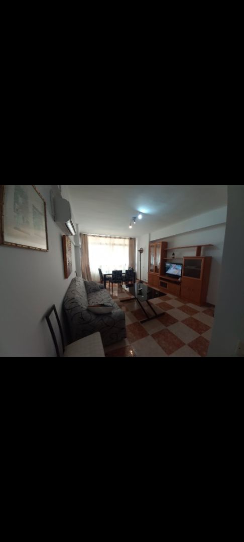 Sala d'estar de Pis de lloguer en Málaga Capital amb Moblat