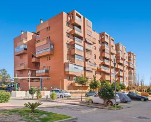 Vista exterior de Pis en venda en Málaga Capital amb Aire condicionat, Jardí privat i Terrassa