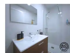 Bathroom of Flat for rent in Zaragoza  with Heating, Furnished and Oven