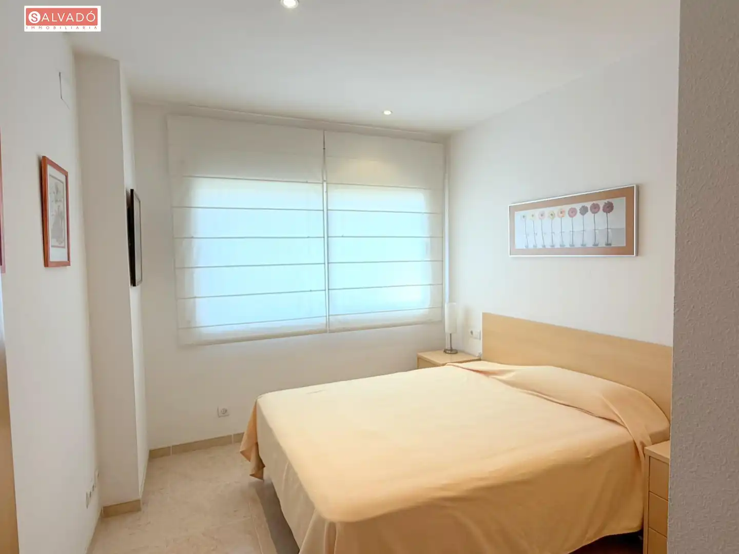Schlafzimmer von Wohnung zum Verkauf in Calafell mit Klimaanlage, Privatgarten und Terrasse