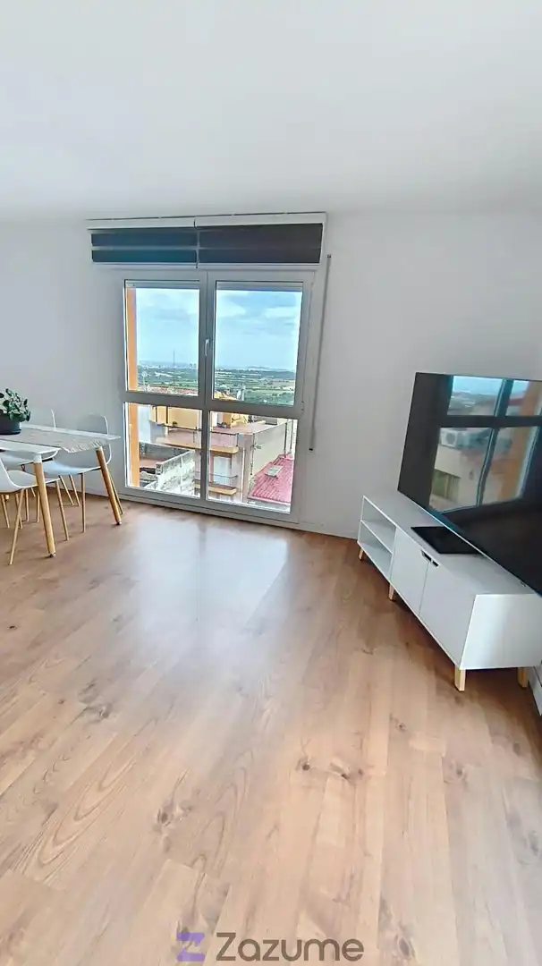 Wohnzimmer von Wohnung zur Miete in Constantí mit Klimaanlage, Parkett und Möbliert