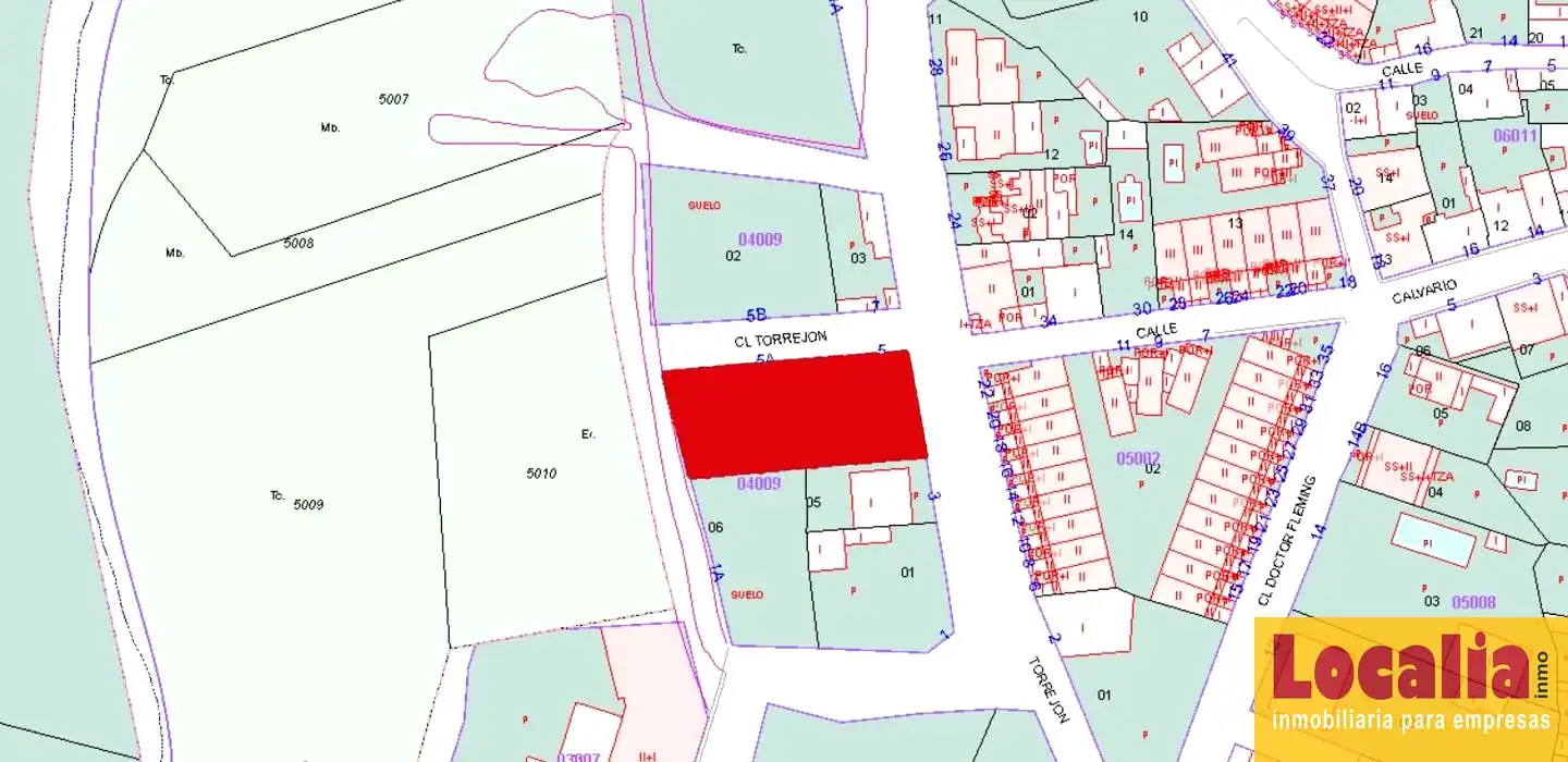 Terrenos y solares en venta en Torrejón 5