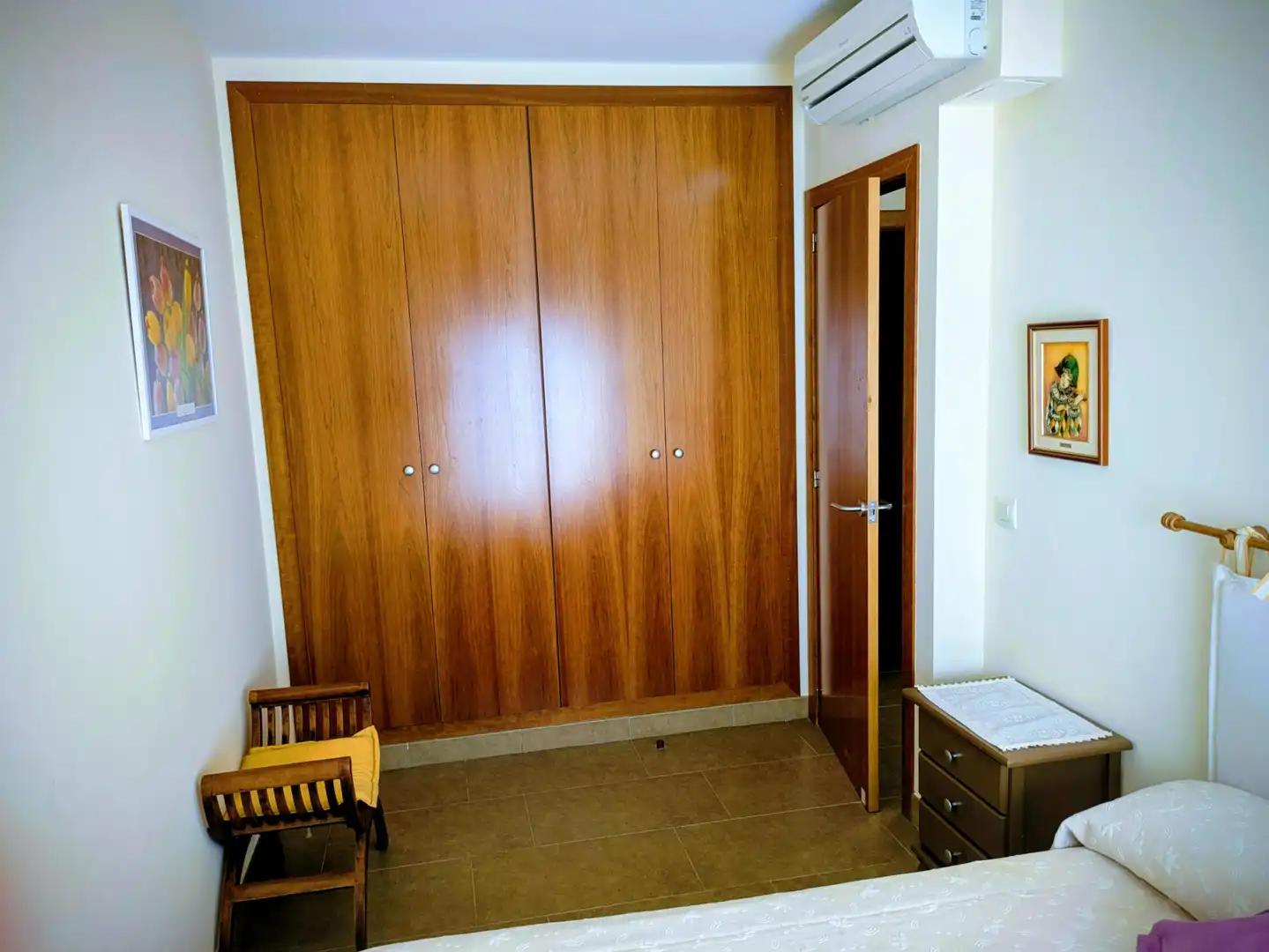 Dormitori de Casa o xalet en venda en Cullera amb Aire condicionat, Terrassa i Moblat
