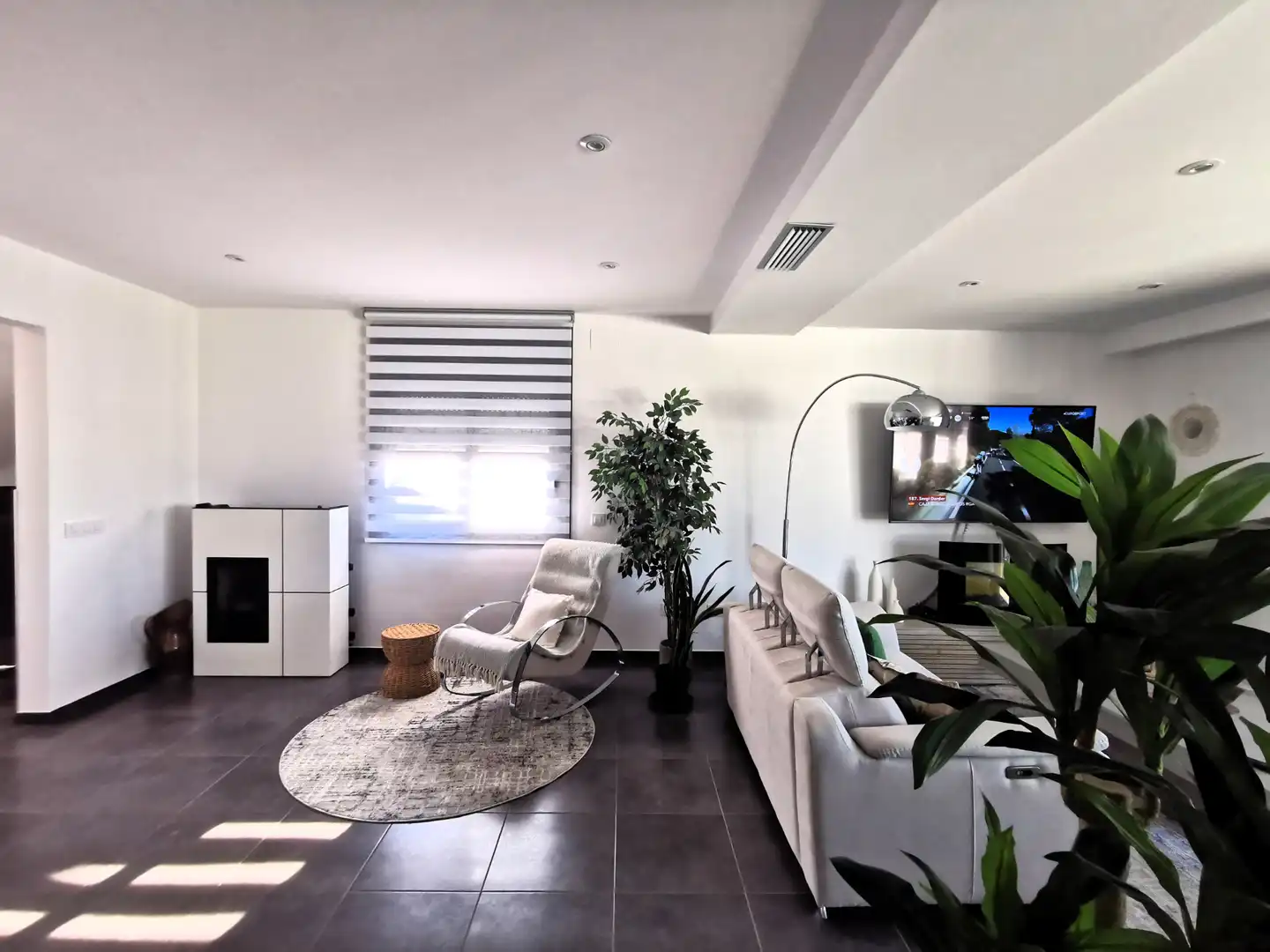 Sala de estar de Casa o chalet en venta en Empuriabrava con Aire acondicionado, Calefacción y Jardín privado