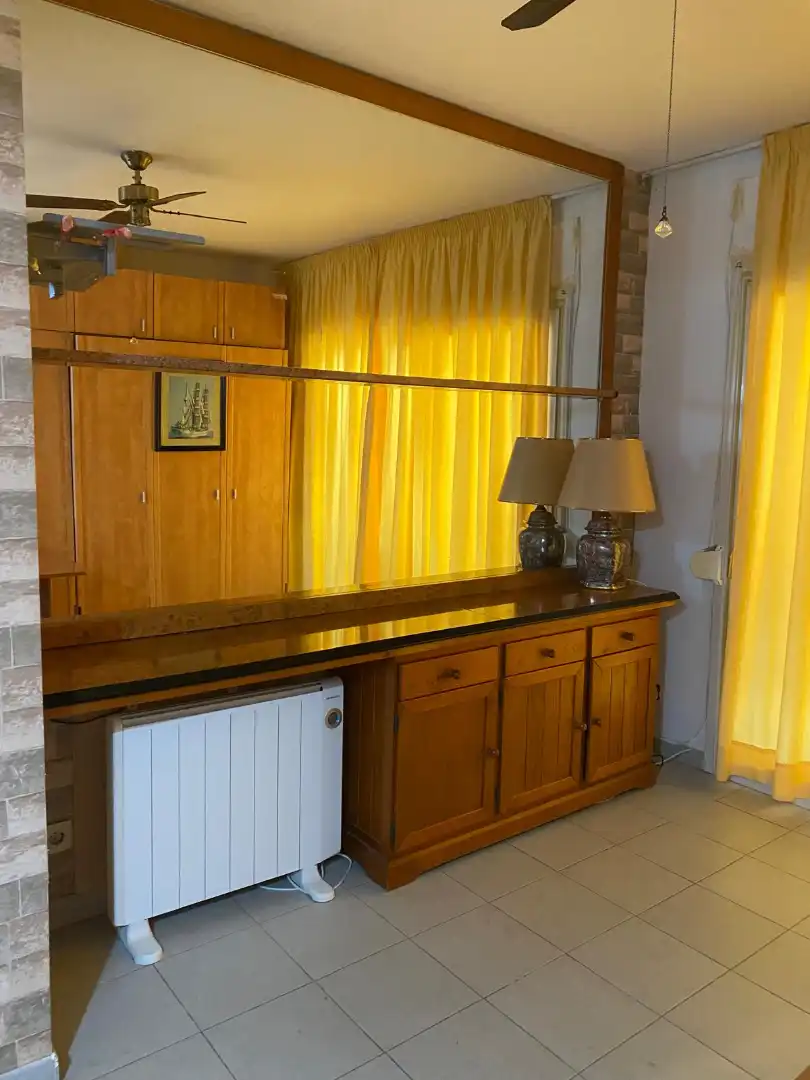 Cocina de Apartamento de alquiler en Lloret de Mar con Amueblado, Lavadora y Balcón