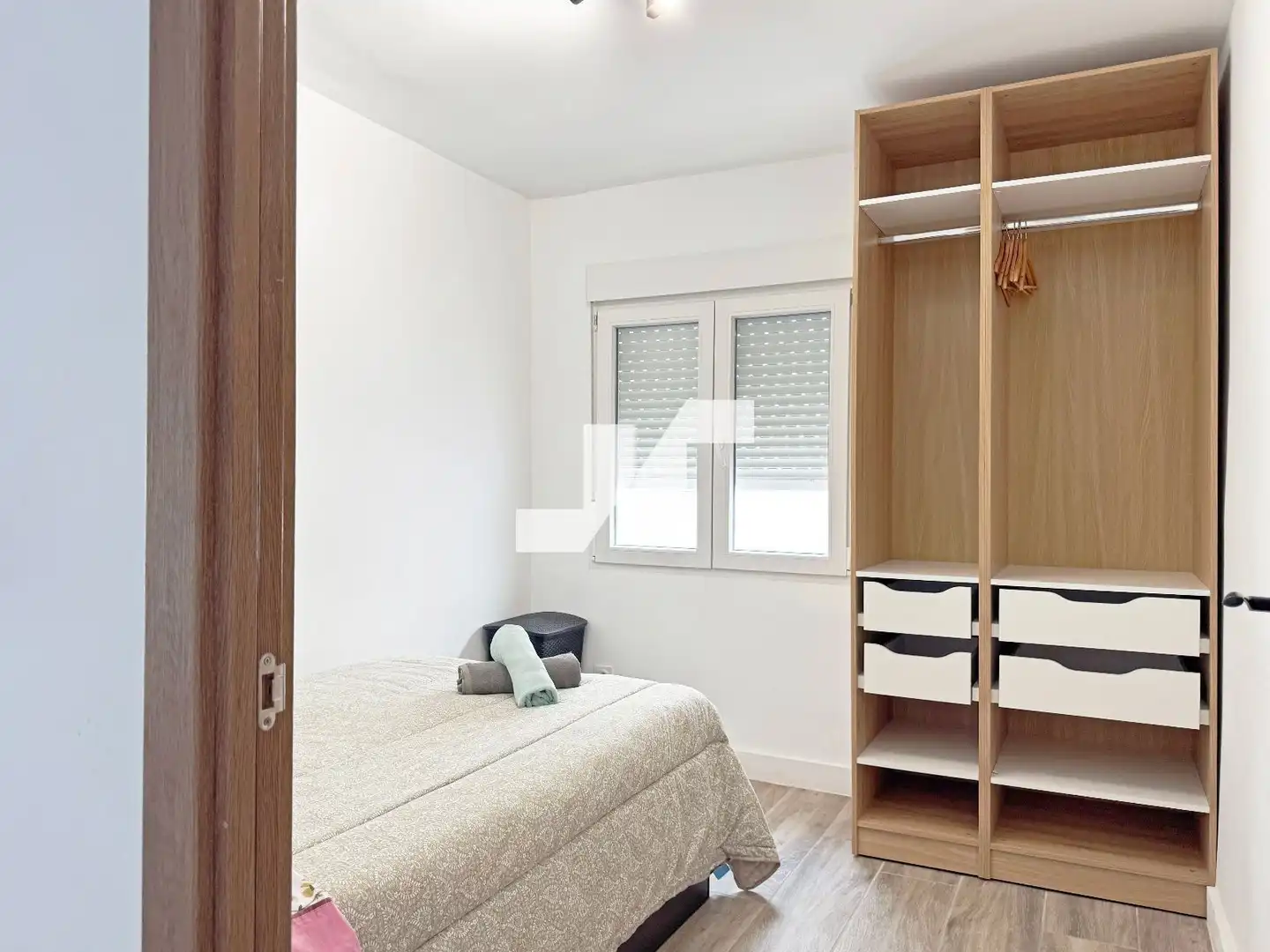 Bedroom of Flat for sale in Burriana / Borriana  with Air Conditioner, Heating and Terrace