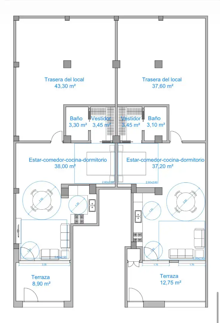 Planta baja en venta en Valencia con Terraza