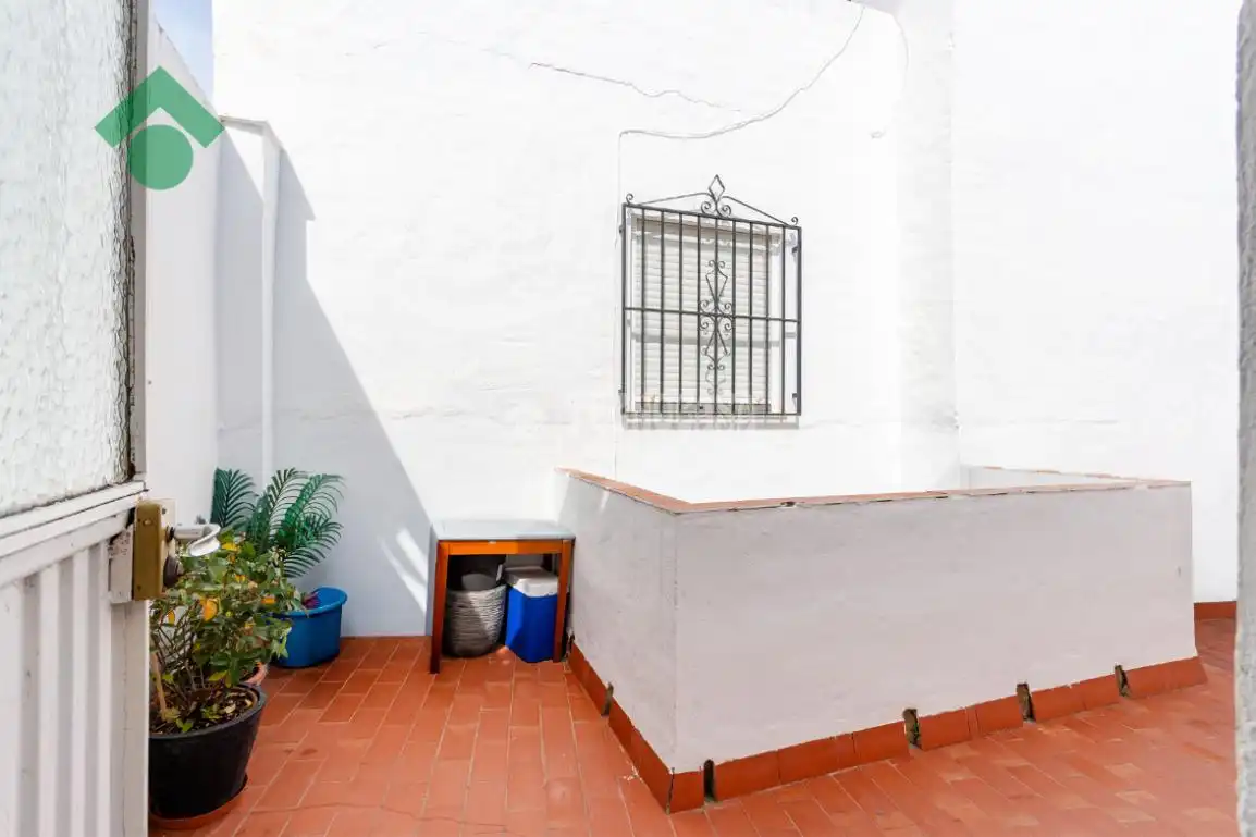 Terraza de Casa adosada en venta en Nerja