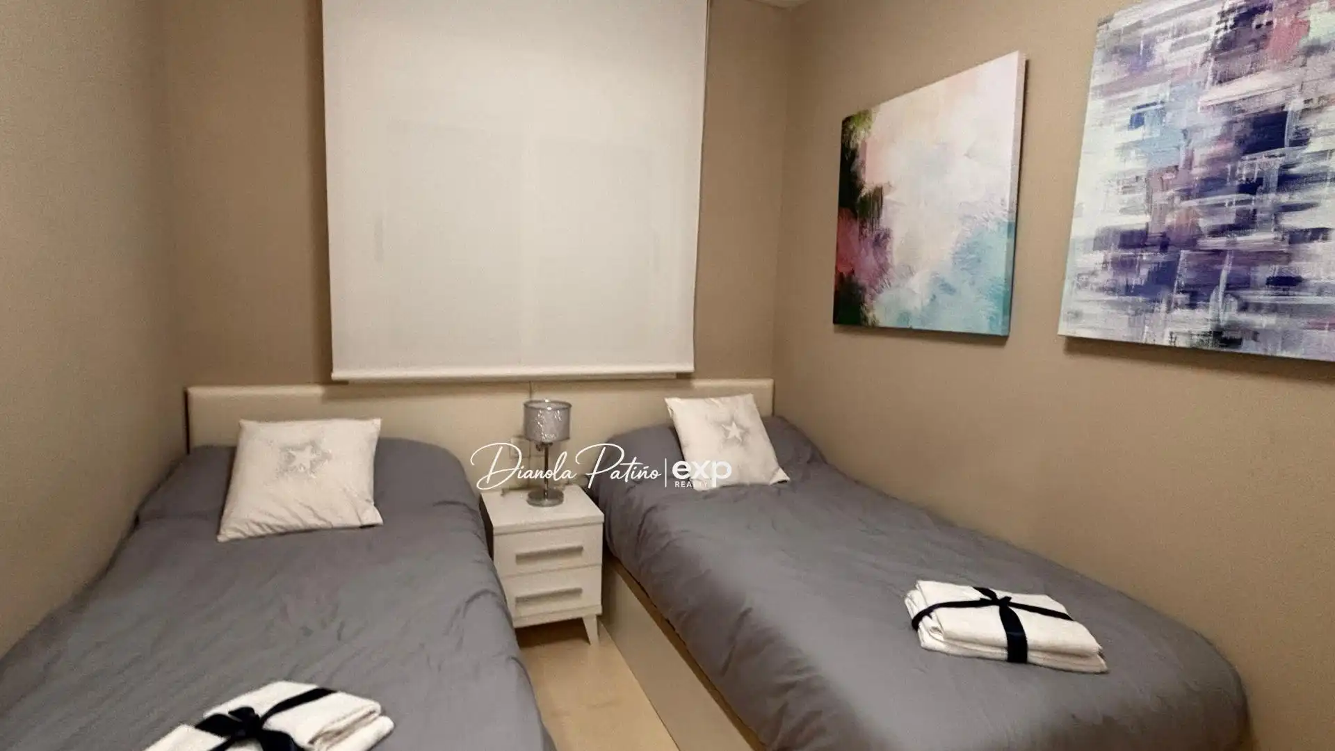 Dormitori de Apartament en venda en Oropesa del Mar / Orpesa amb Aire condicionat, Jardí privat i Terrassa