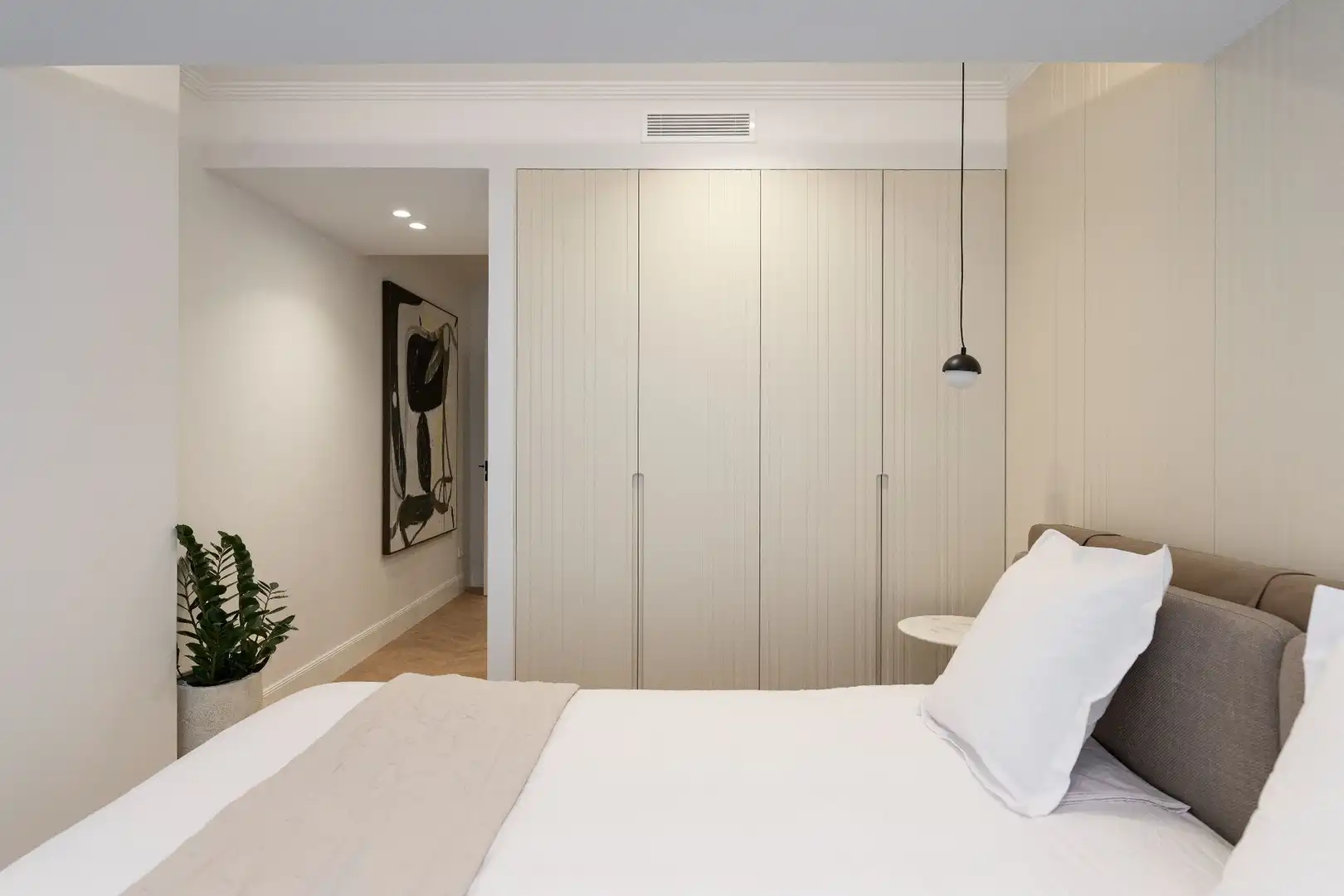 Bedroom of Flat for sale in Barrio de Salamanca