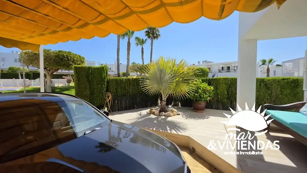 Vista exterior de Casa o chalet en venta en Mojácar con Aire acondicionado, Calefacción y Jardín privado