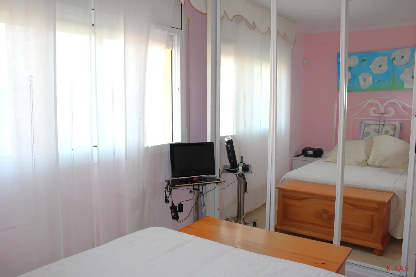 Bedroom of Flat for sale in Cunit  with Heating, Private garden and Terrace