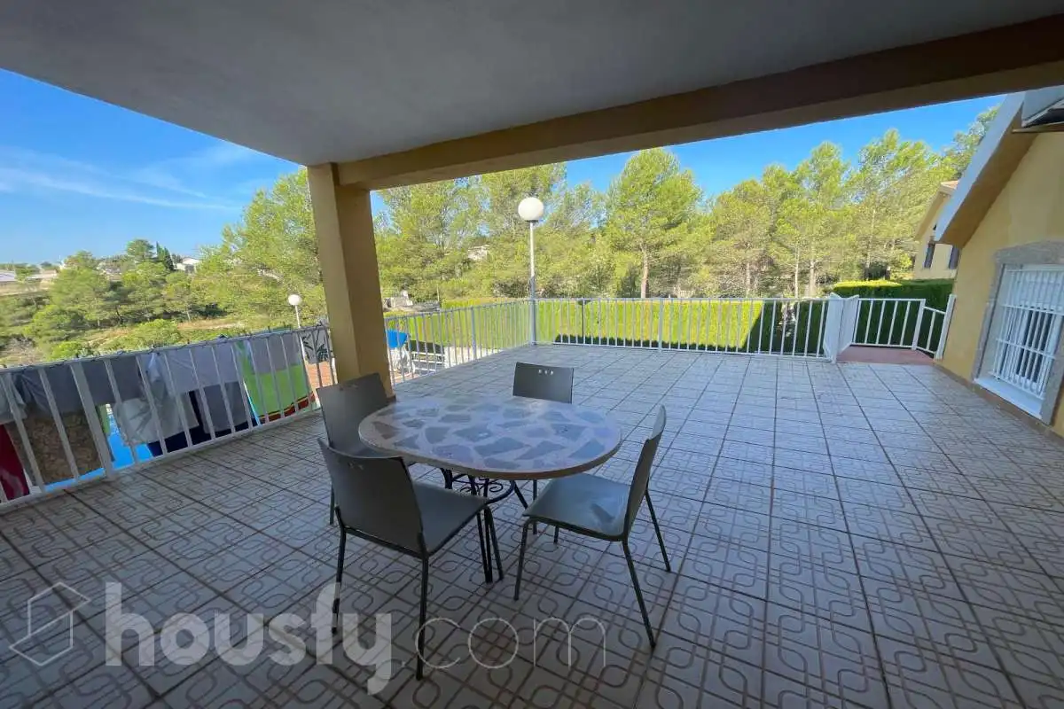 Terraza de Casa o chalet de alquiler en Mogente / Moixent con Trastero y Amueblado