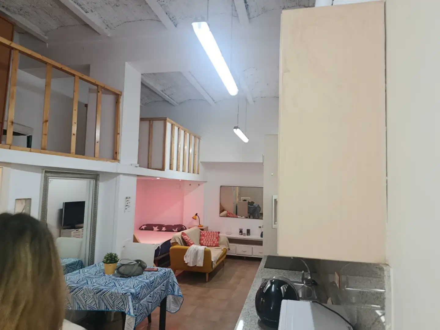 Sala d'estar de Local de lloguer en Les Corts