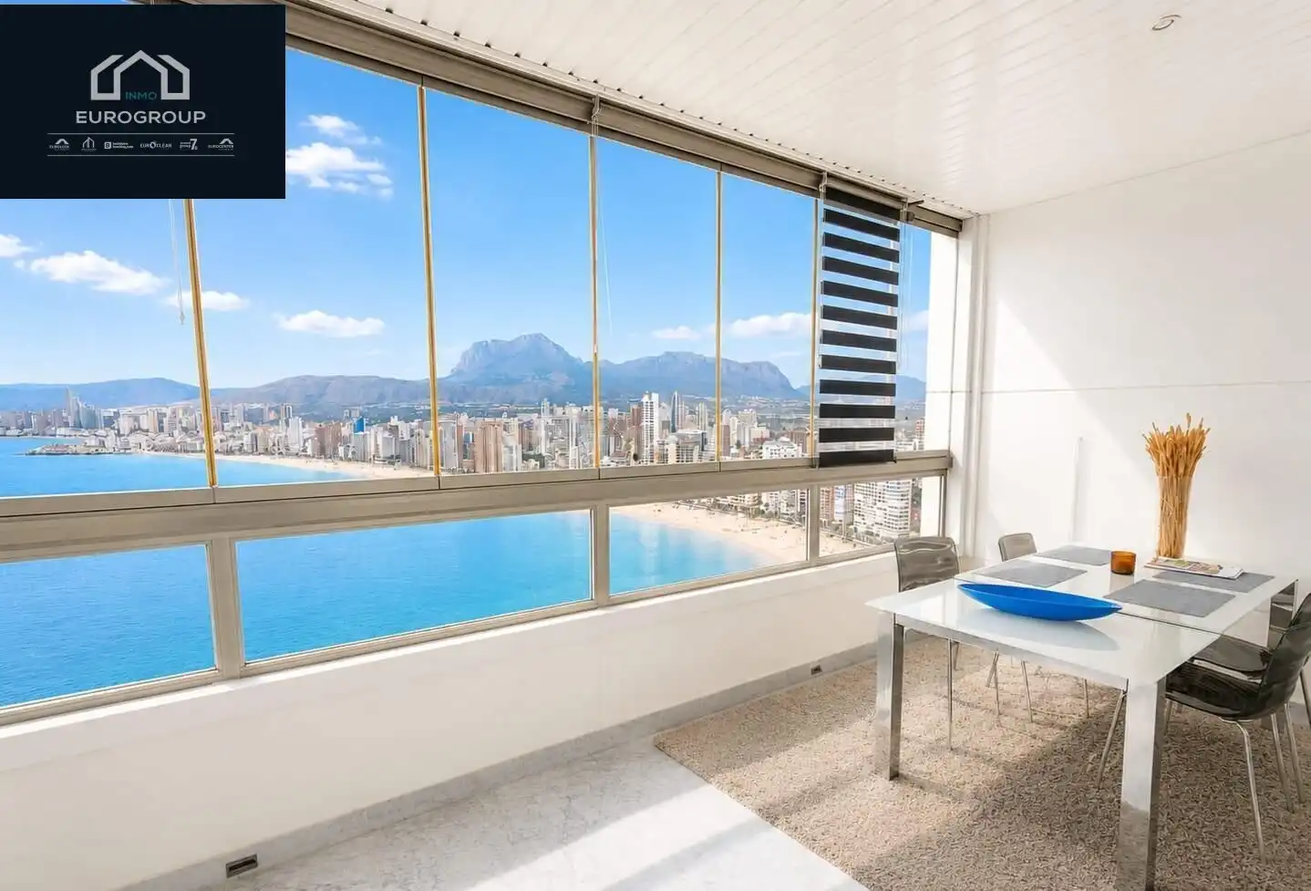 Außenansicht von Wohnungen zur Miete in Benidorm mit Heizung, Terrasse und Möbliert