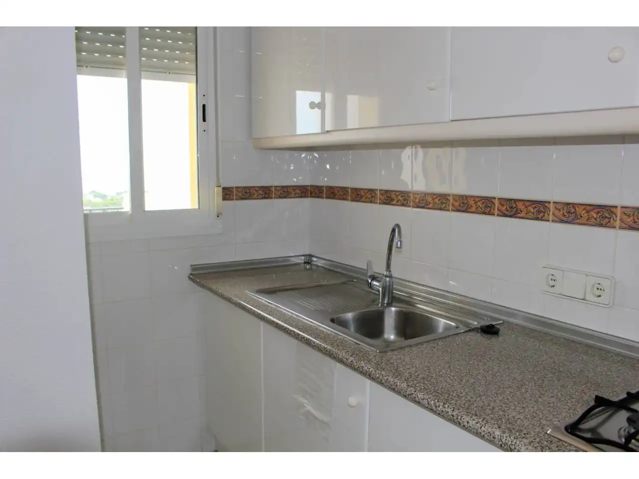 Küche von Einfamilien-Reihenhaus zum Verkauf in Calpe / Calp mit Klimaanlage, Terrasse und Möbliert