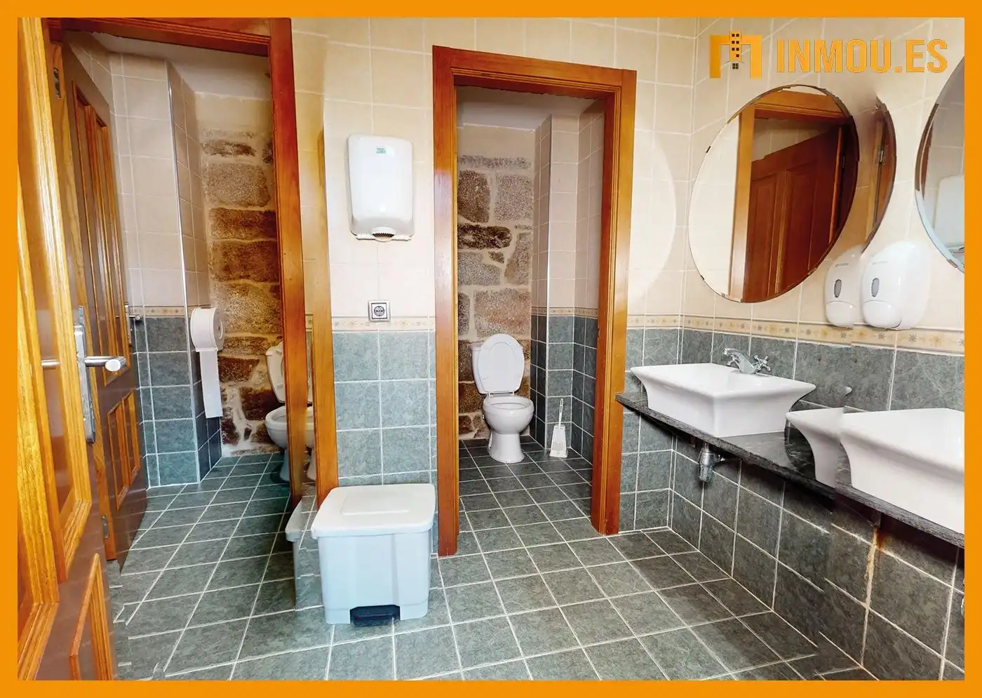 Badezimmer von Haus oder Chalet zum Verkauf in O Irixo mit Heizung
