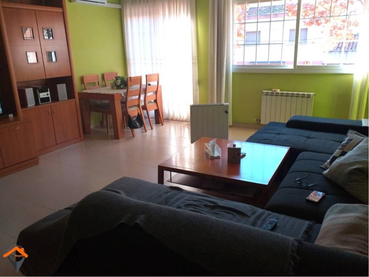 Living room of House or chalet for sale in Sabadell  with Air Conditioner, Heating and Terrace