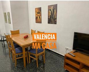 Dining room of Flat to rent in  Valencia Capital  with Air Conditioner