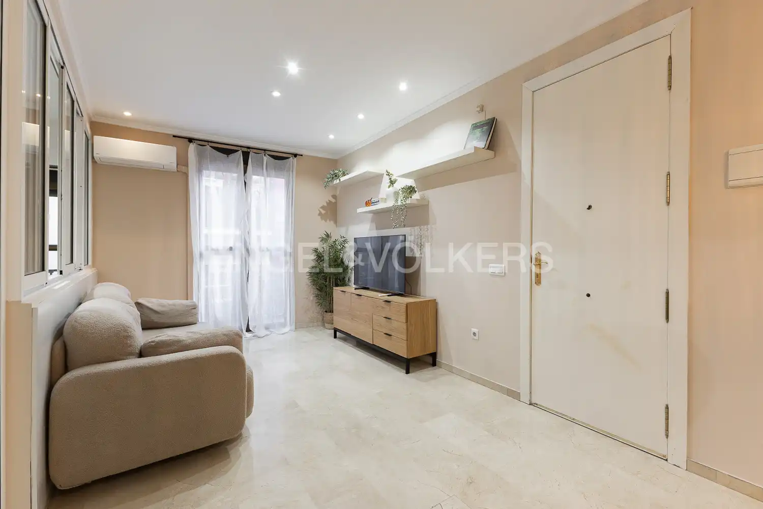 Sala de estar de Piso en venta en Valencia con Aire acondicionado, Calefacción y Balcón