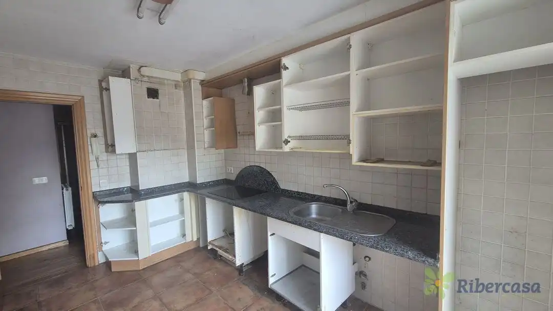 Cocina de Piso en venta en Tudela con Terraza