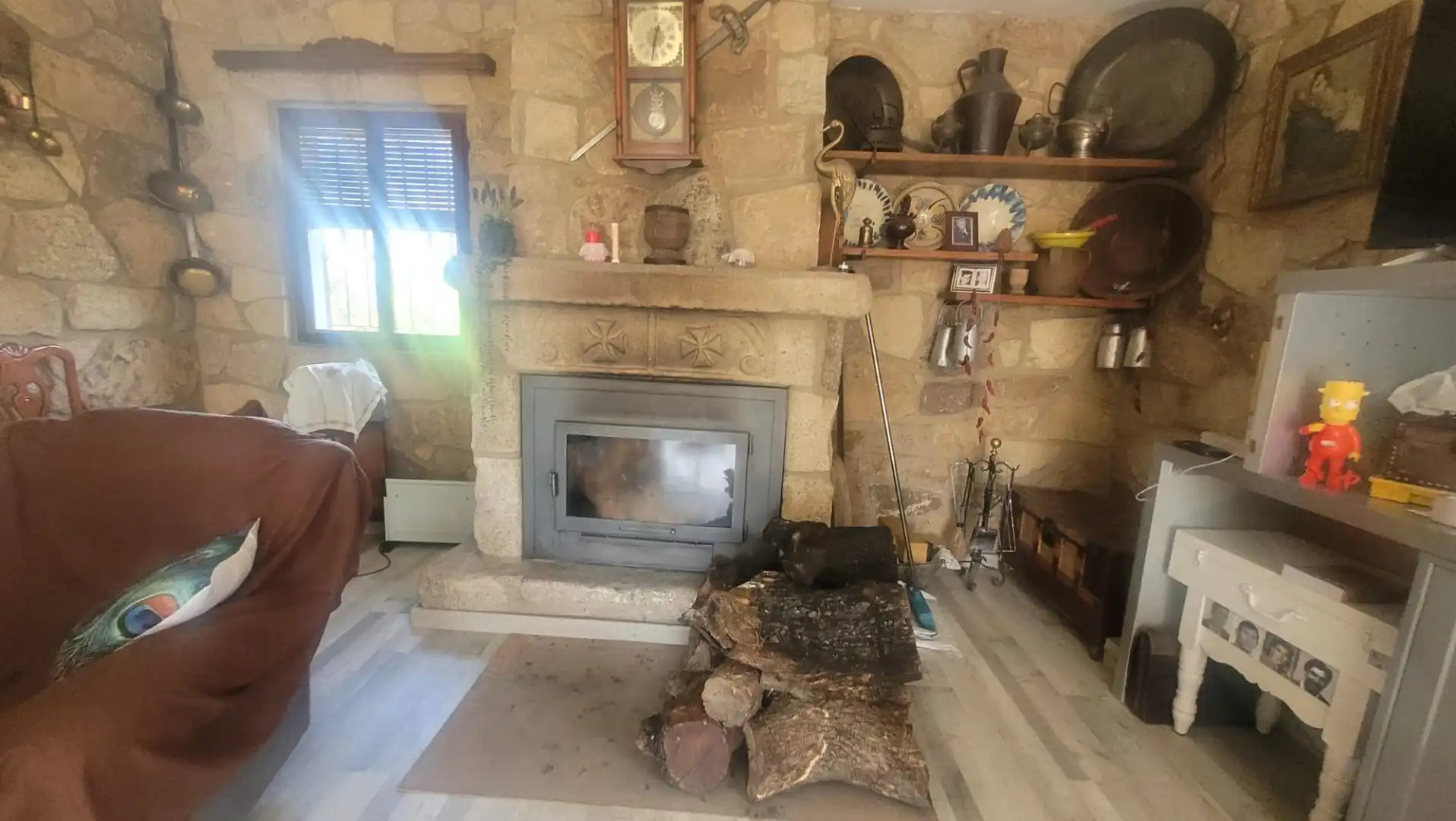 Sala de estar de Casa o chalet en venta en Casar de Cáceres con Aire acondicionado, Calefacción y Trastero