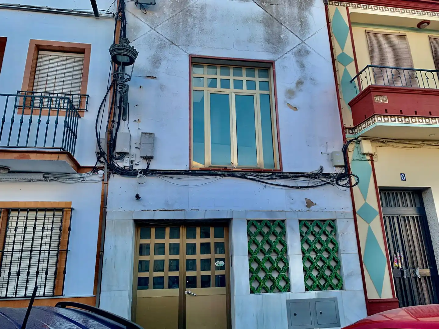 Vista exterior de Local de alquiler en Cantillana