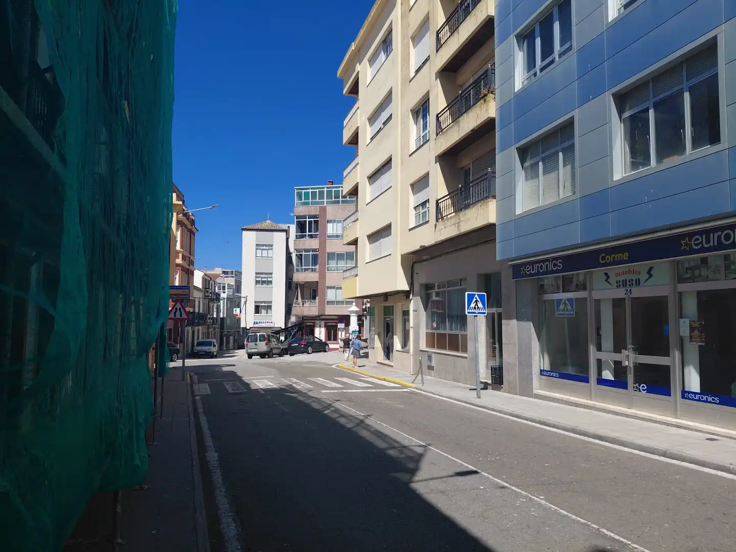 Vista exterior de Casa adosada en venta en Ponteceso con Jardín privado y Trastero