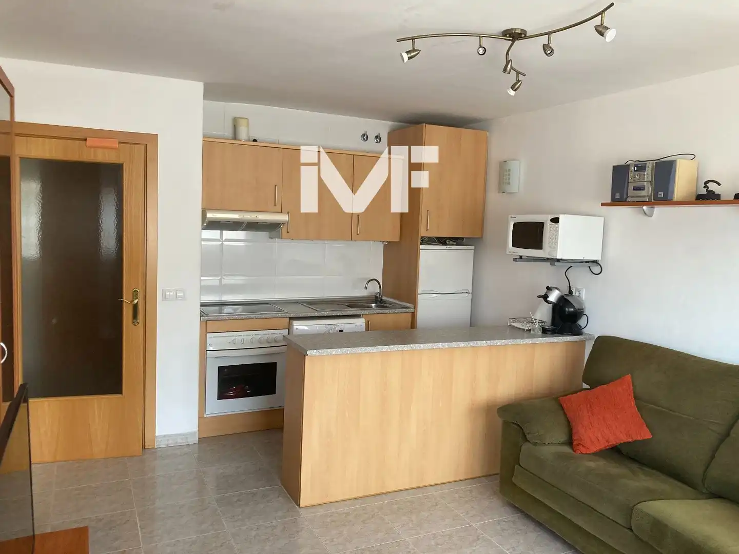 Cocina de Ático en venta en Mont-roig del Camp con Aire acondicionado, Terraza y Piscina