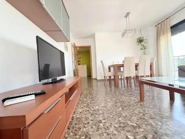 Sala de estar de Piso en venta en Castellón de la Plana / Castelló de la Plana con Aire acondicionado, Calefacción y Terraza