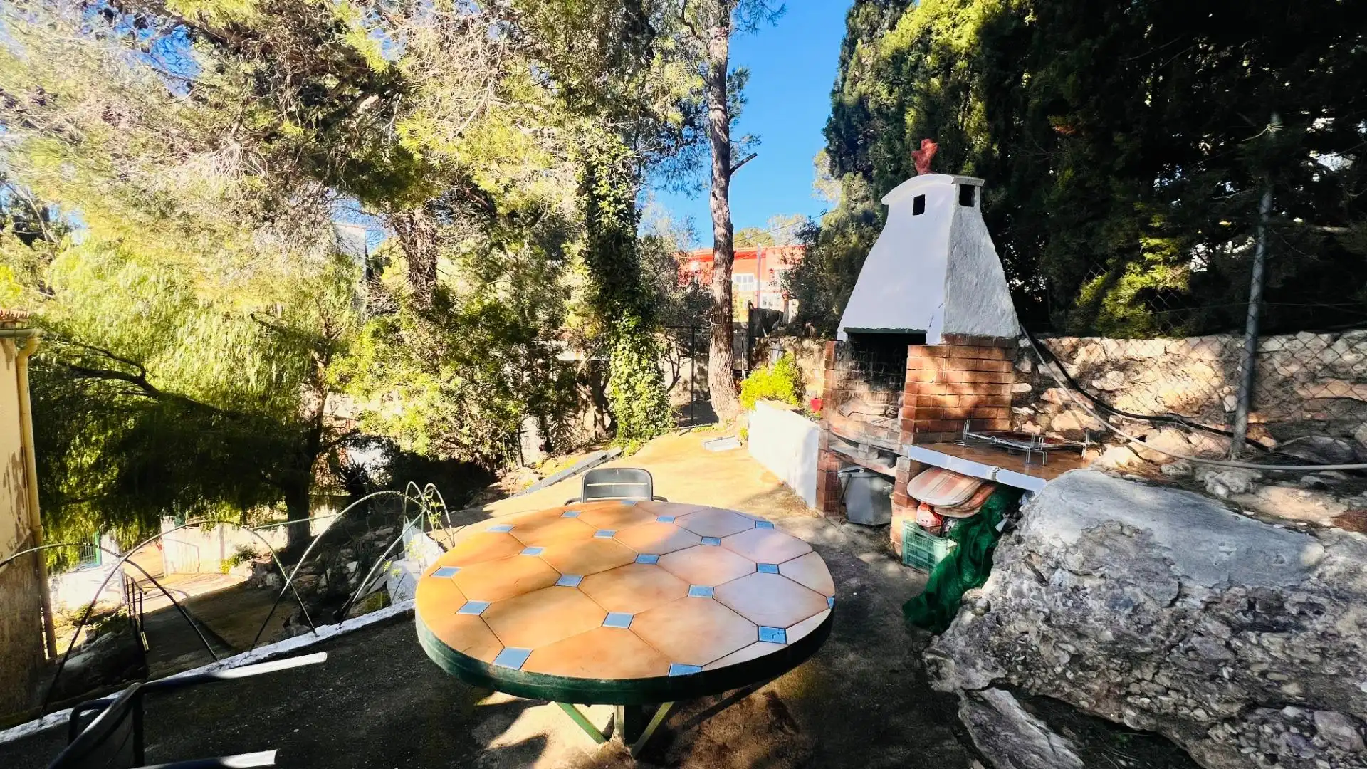 Terraza de Finca rústica en venta en Pratdip con Aire acondicionado, Jardín privado y Terraza