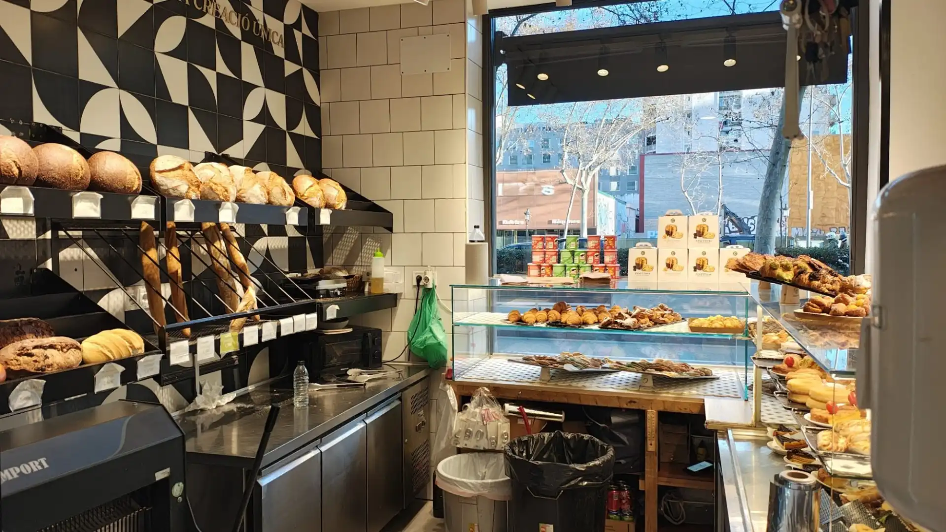 Cocina de Local en traspaso en Barcelona con Aire acondicionado, Terraza y Amueblado