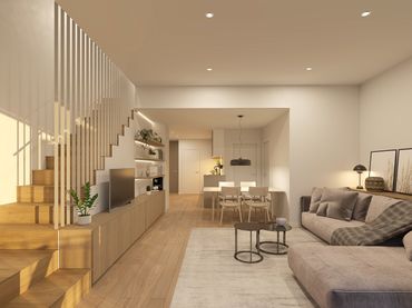 Dúplex de obra nueva con balcón en venta en Carrer de Dalt