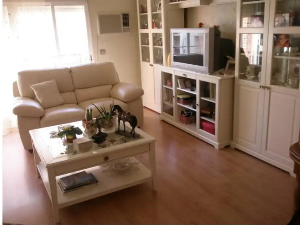 Living room of Flat for sale in Badajoz Capital  with Air Conditioner, Heating and Terrace