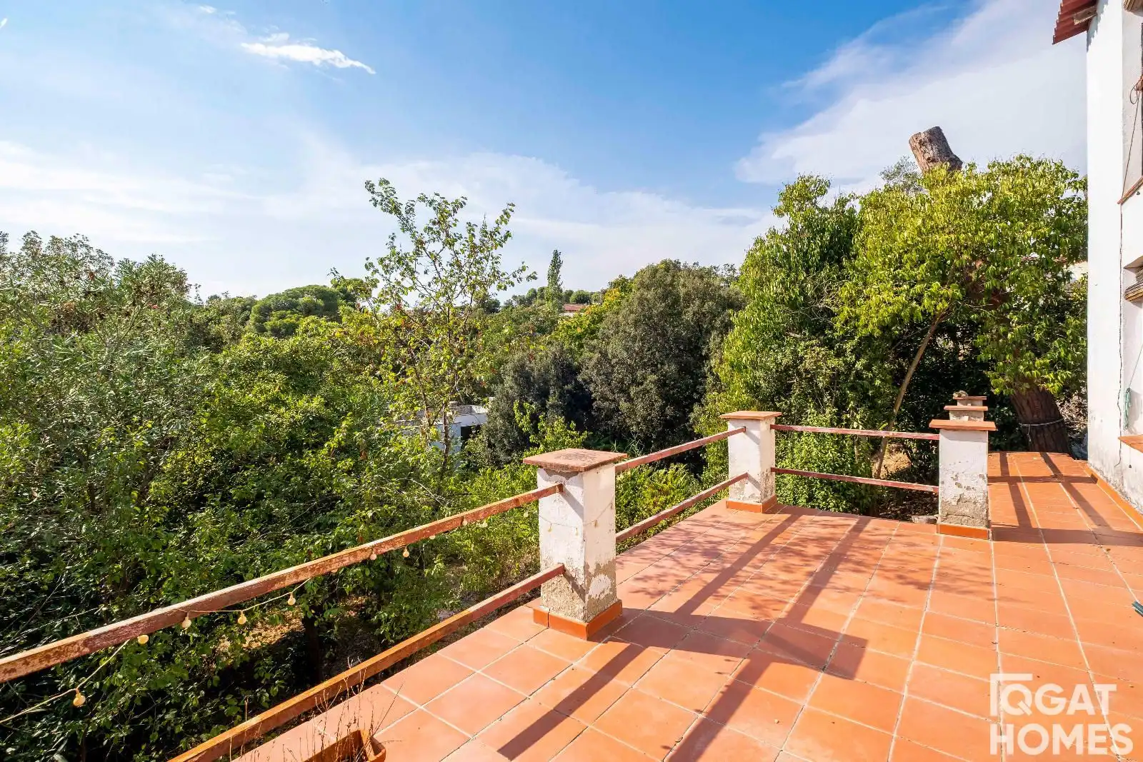 Terraza de Casa o chalet en venta en Sant Cugat del Vallès con Calefacción y Trastero