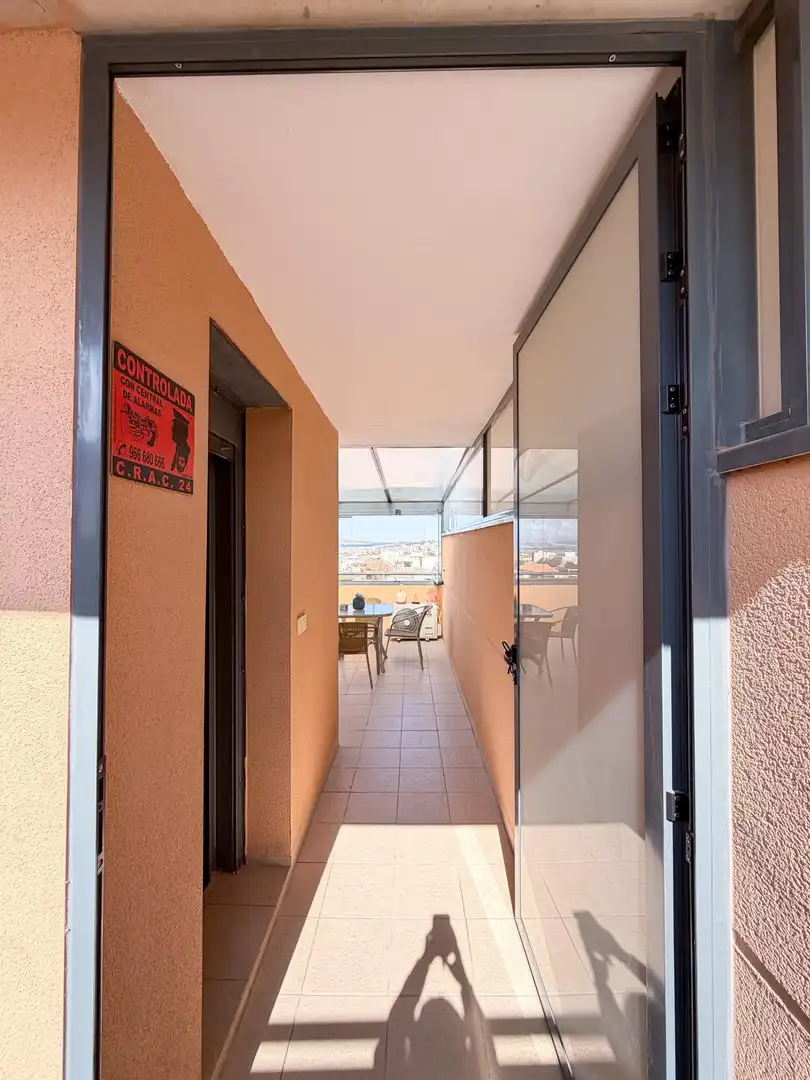 Terrassa de Dúplex en venda en Aspe amb Aire condicionat, Calefacció i Terrassa