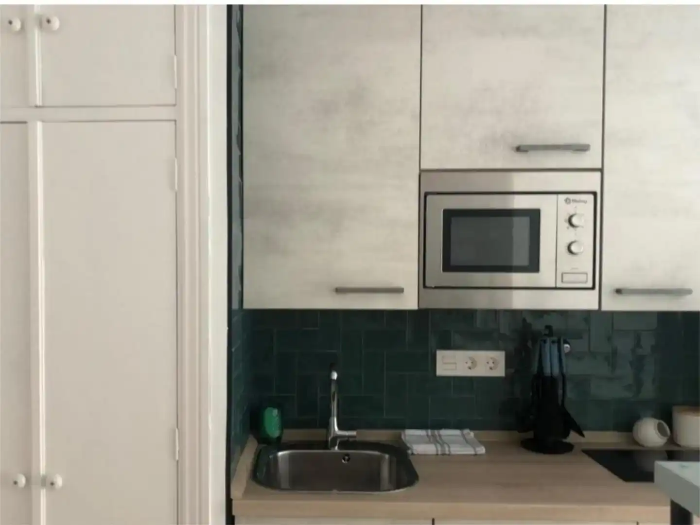 Küche von Wohnung zur Miete in Granada mit Klimaanlage, Parkett und Möbliert