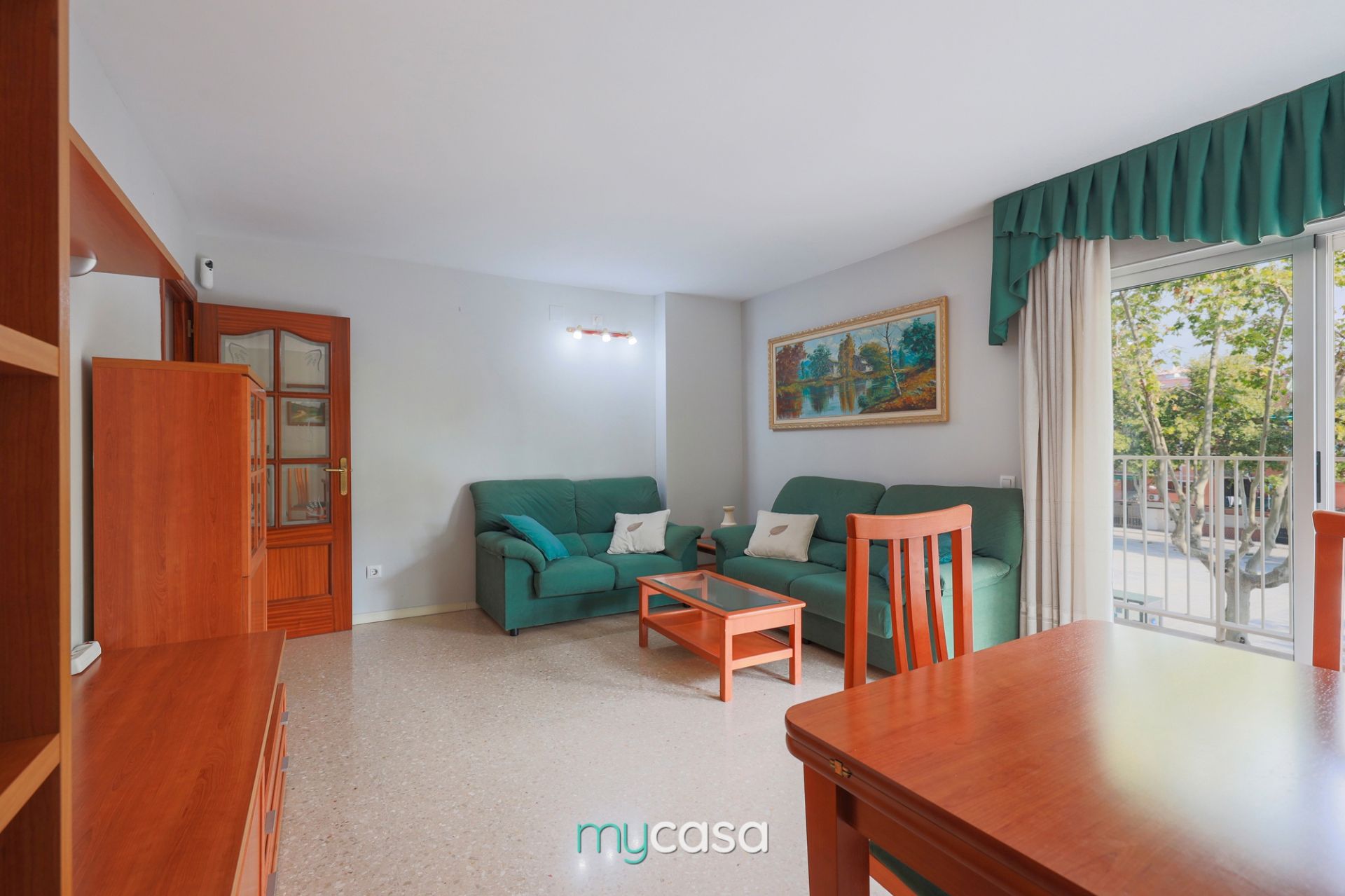 Living room of Flat for sale in Badalona  with Balcony