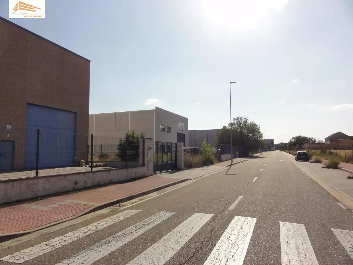 Vista exterior de Terreny industrial en venda en Valladolid