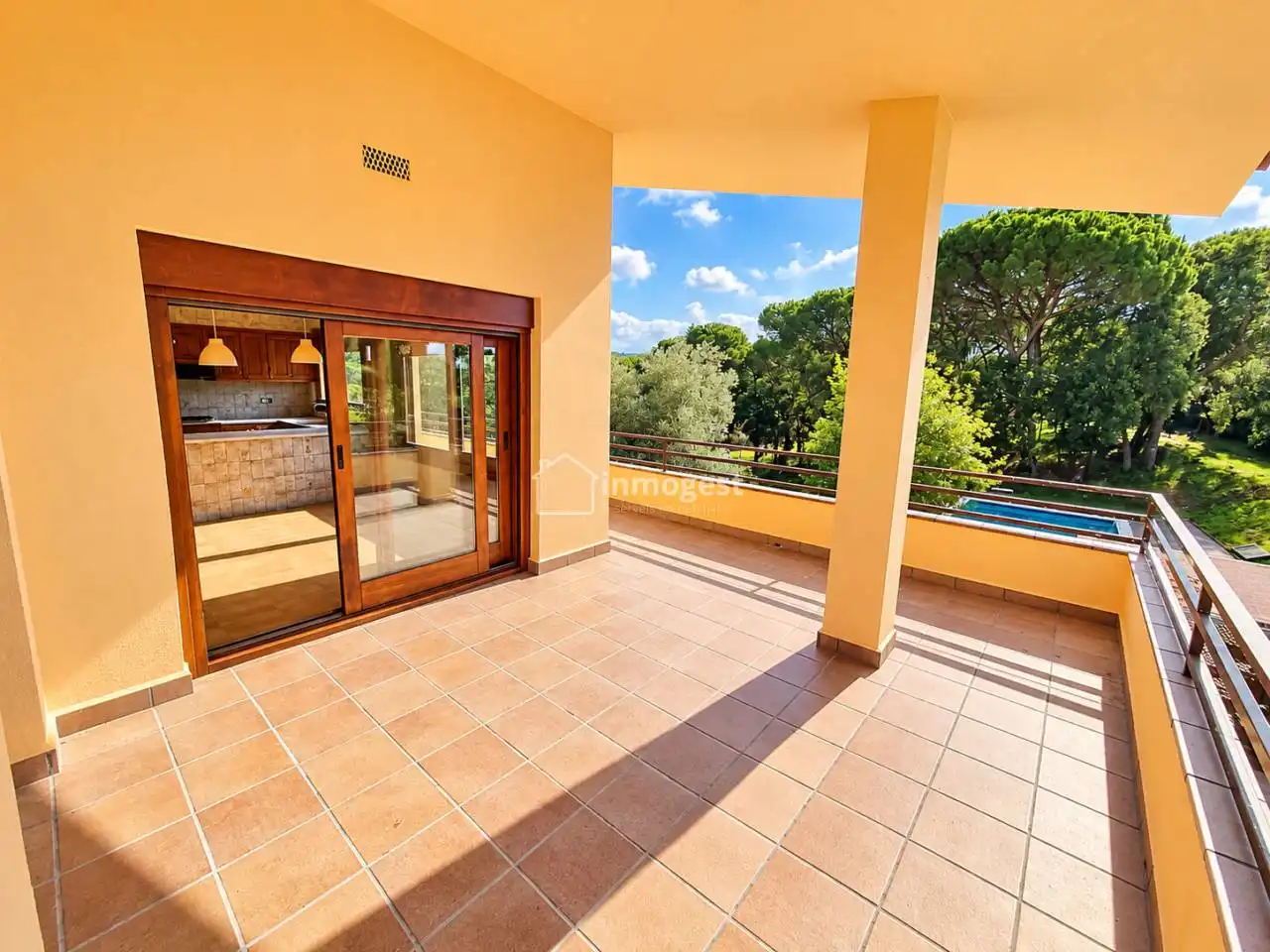 Terrassa de Casa o xalet en venda en Cassà de la Selva amb Calefacció, Jardí privat i Terrassa