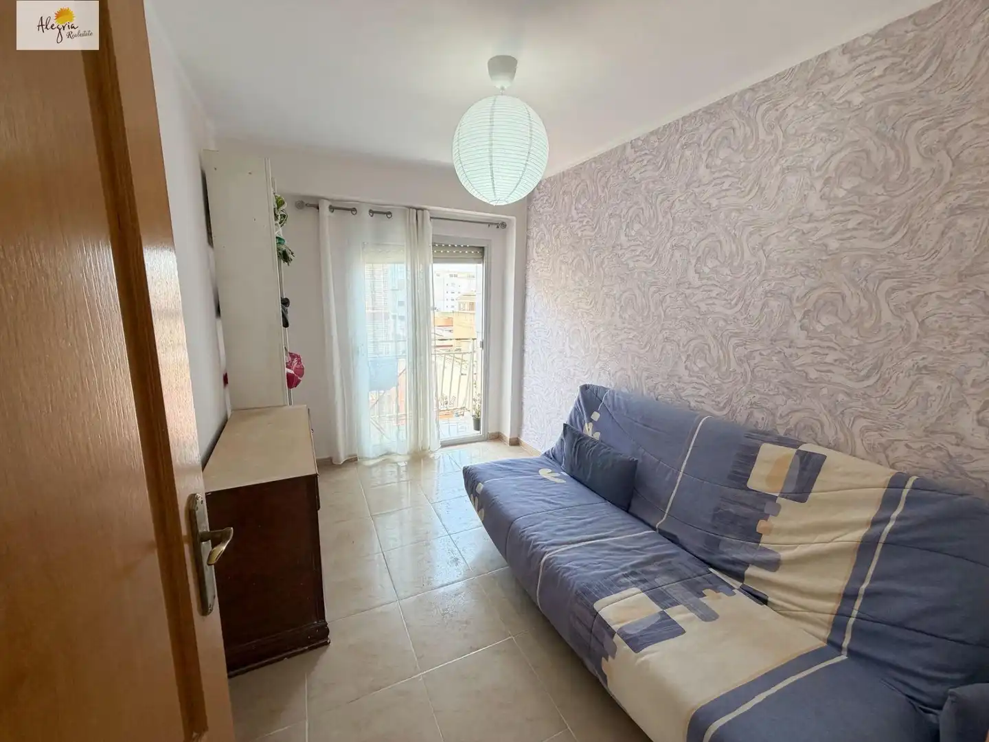 Schlafzimmer von Wohnungen zum Verkauf in Massanassa mit Klimaanlage, Möbliert und Balkon
