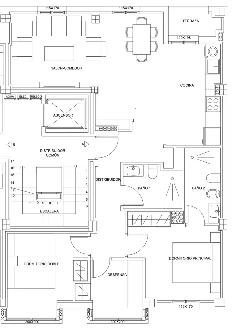 Penthouse mit Aufzug zum Verkauf in Calle Calle Jaume Balmes, imagen 19