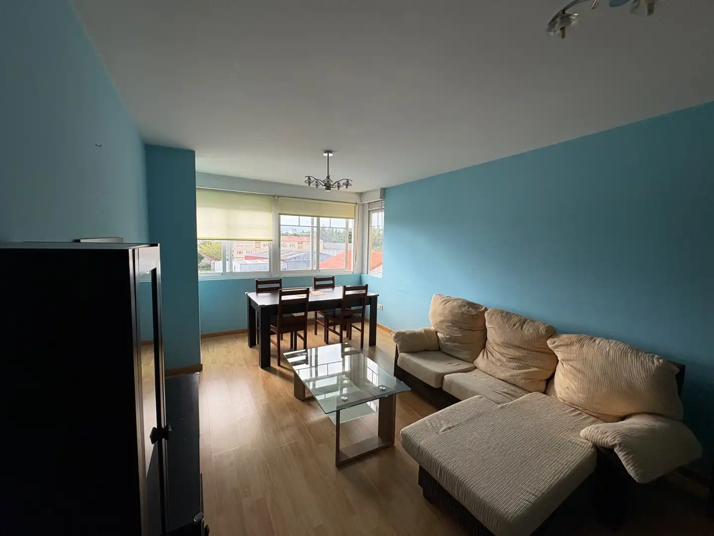 Living room of Flat for rent in Narón  with Heating, Storage room and Furnished