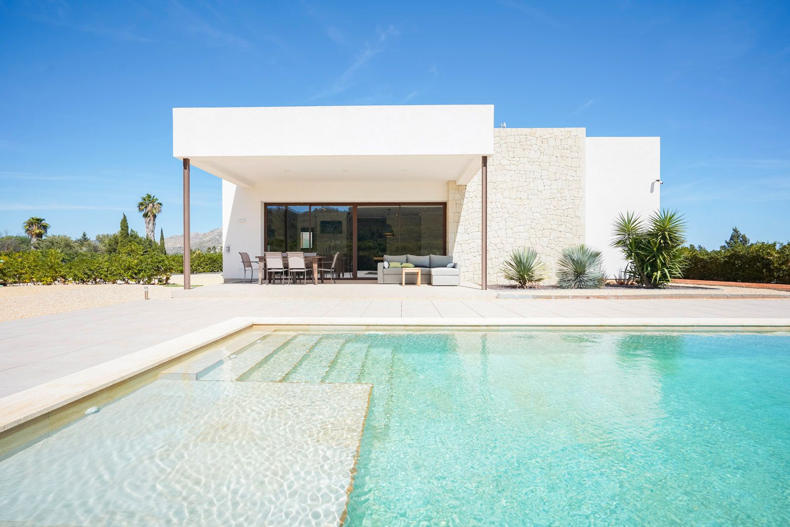 Swimming pool of Country house for sale in Beniarbeig  with Air Conditioner, Private garden and Terrace