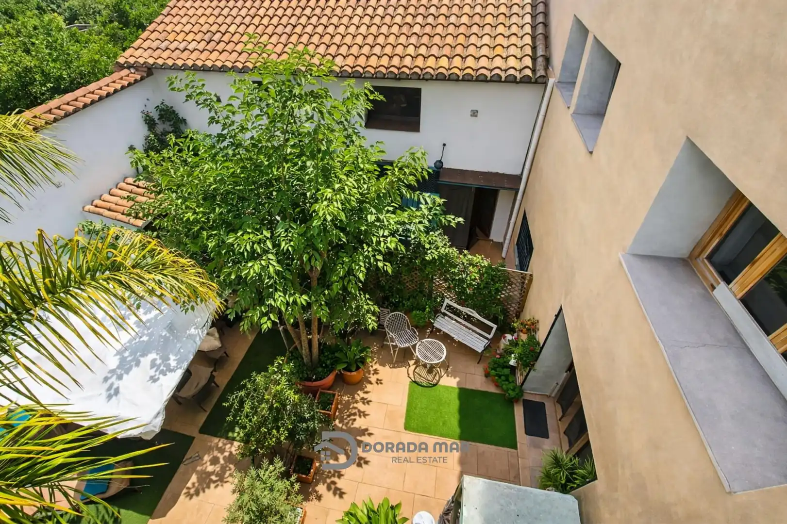 Terrasse von Country house zum Verkauf in Benavites mit Heizung, Privatgarten und Terrasse
