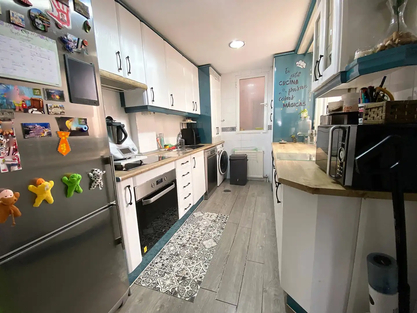 Kitchen of Flat for sale in Parla  with Heating, Private garden and Furnished