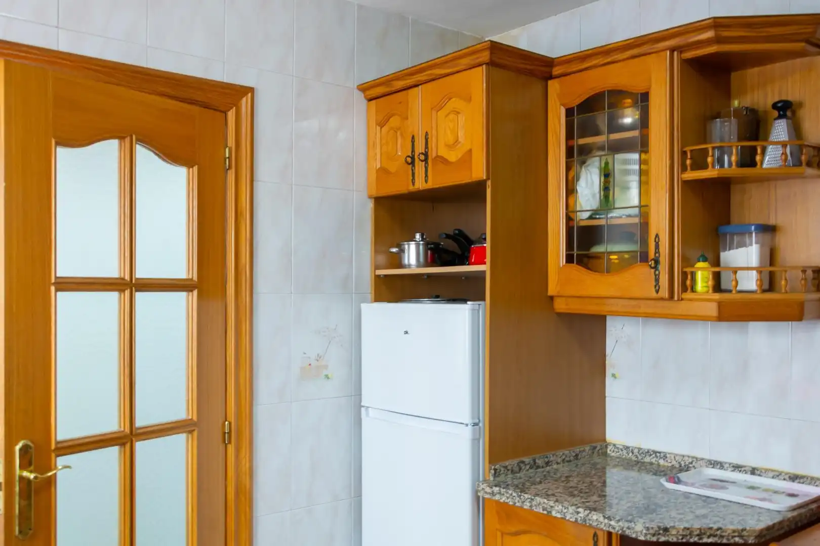 Küche von Wohnung zum Verkauf in León Capital  mit Heizung und Abstellraum
