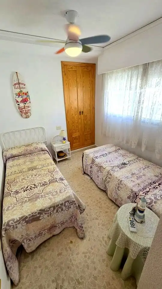 Bedroom of Apartments for rent in Gandia  with Terrace, Furnished and Community pool