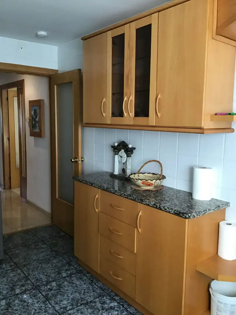 Cocina de Casa adosada en venta en Santa Coloma de Farners con Calefacción, Jardín privado y Terraza