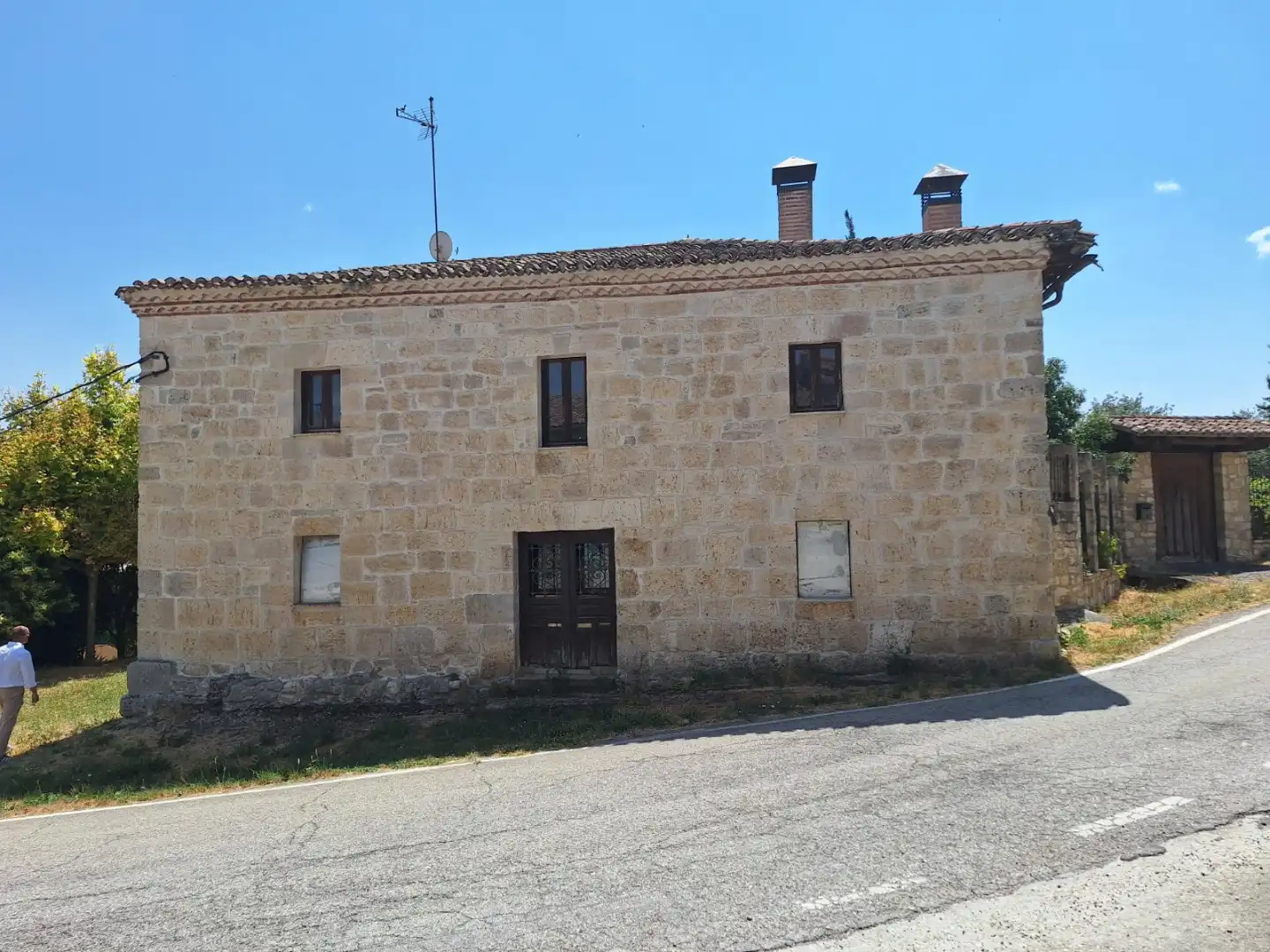 Vista exterior de Casa o chalet en venta en Valle de Santibáñez con Jardín privado y Trastero
